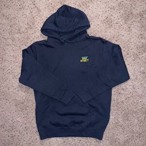 Side Effect Heavyweight Embroidered Logo Hoodie (Navy)